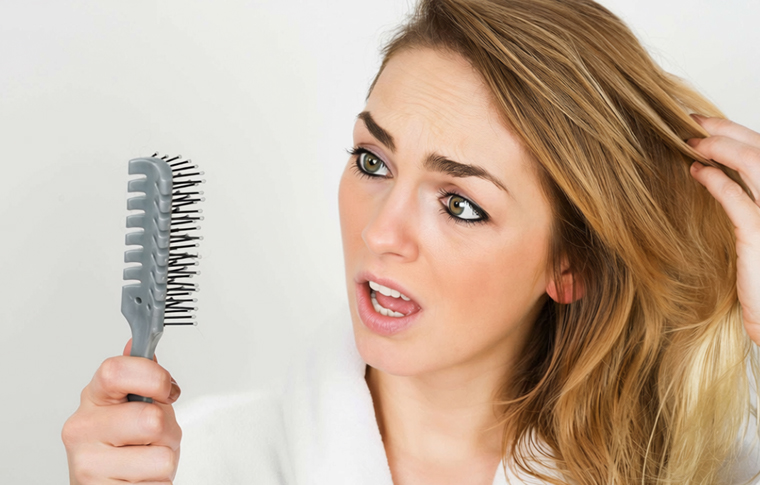 Treating hair problems with ginger